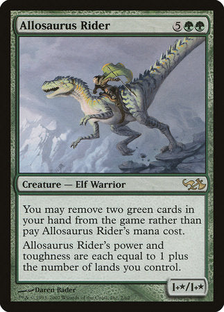 Allosaurus Rider [Duel Decks: Elves vs. Goblins] | Mindsight Gaming
