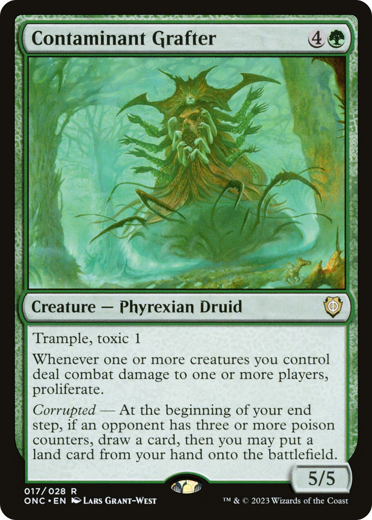 Contaminant Grafter [Phyrexia: All Will Be One Commander] | Mindsight Gaming