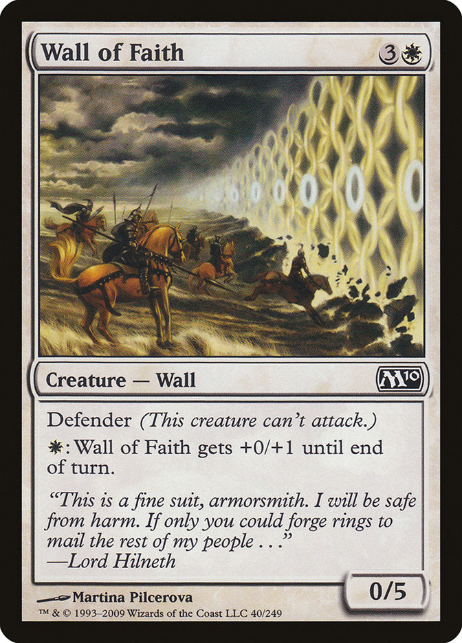 Wall of Faith [Magic 2010] | Mindsight Gaming