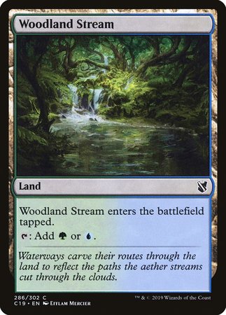 Woodland Stream [Commander 2019] | Mindsight Gaming