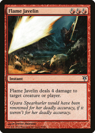 Flame Javelin [Duel Decks: Sorin vs. Tibalt] | Mindsight Gaming