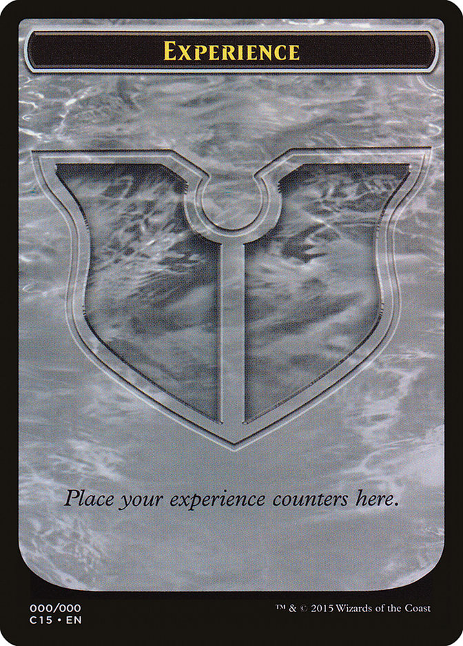 Experience // Experience Double-Sided Token [Commander 2015 Tokens] | Mindsight Gaming