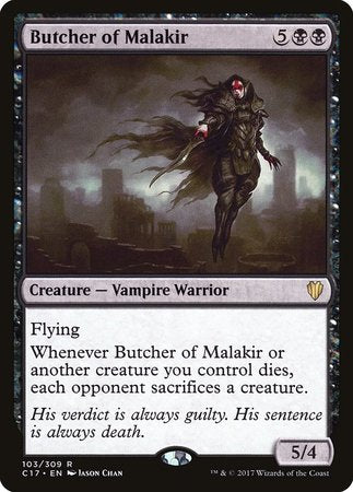 Butcher of Malakir [Commander 2017] | Mindsight Gaming