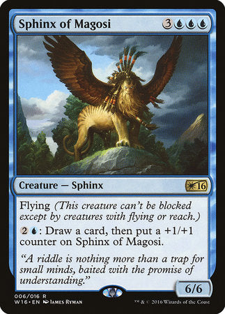 Sphinx of Magosi [Welcome Deck 2016] | Mindsight Gaming