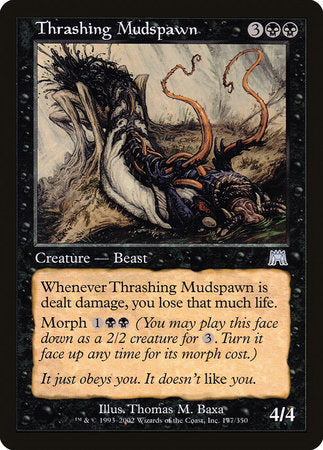 Thrashing Mudspawn [Onslaught] | Mindsight Gaming