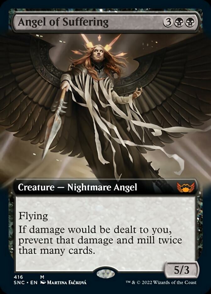 Angel of Suffering (Extended Art) [Streets of New Capenna] | Mindsight Gaming