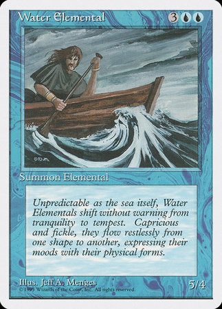 Water Elemental [Fourth Edition] | Mindsight Gaming