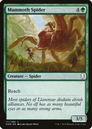 Mammoth Spider [Dominaria] | Mindsight Gaming