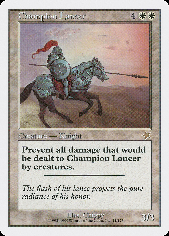 Champion Lancer [Starter 1999] | Mindsight Gaming