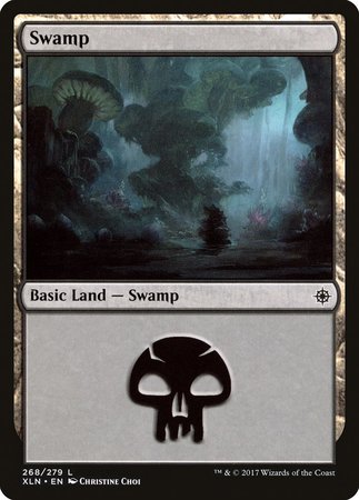 Swamp (268) [Ixalan] | Mindsight Gaming
