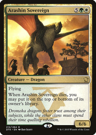Arashin Sovereign [Dragons of Tarkir] | Mindsight Gaming