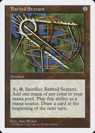 Barbed Sextant [Fifth Edition] | Mindsight Gaming