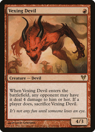 Vexing Devil [Avacyn Restored] | Mindsight Gaming