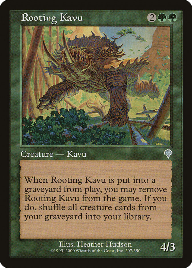Rooting Kavu [Invasion] | Mindsight Gaming