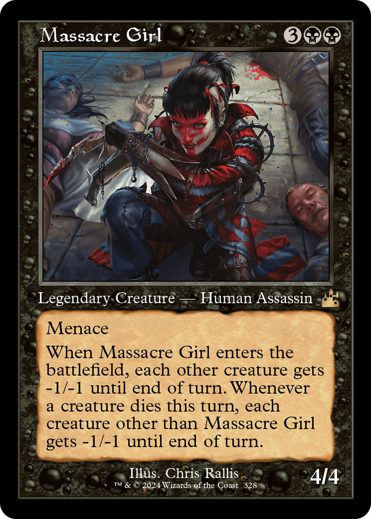 Massacre Girl (Retro) [Ravnica Remastered] | Mindsight Gaming