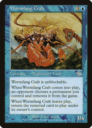 Wormfang Crab [Judgment] | Mindsight Gaming