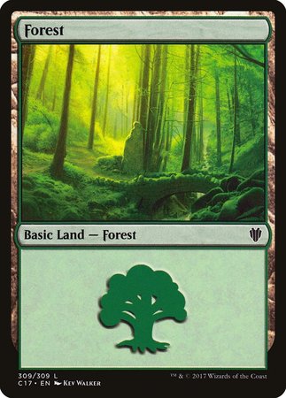 Forest (309) [Commander 2017] | Mindsight Gaming