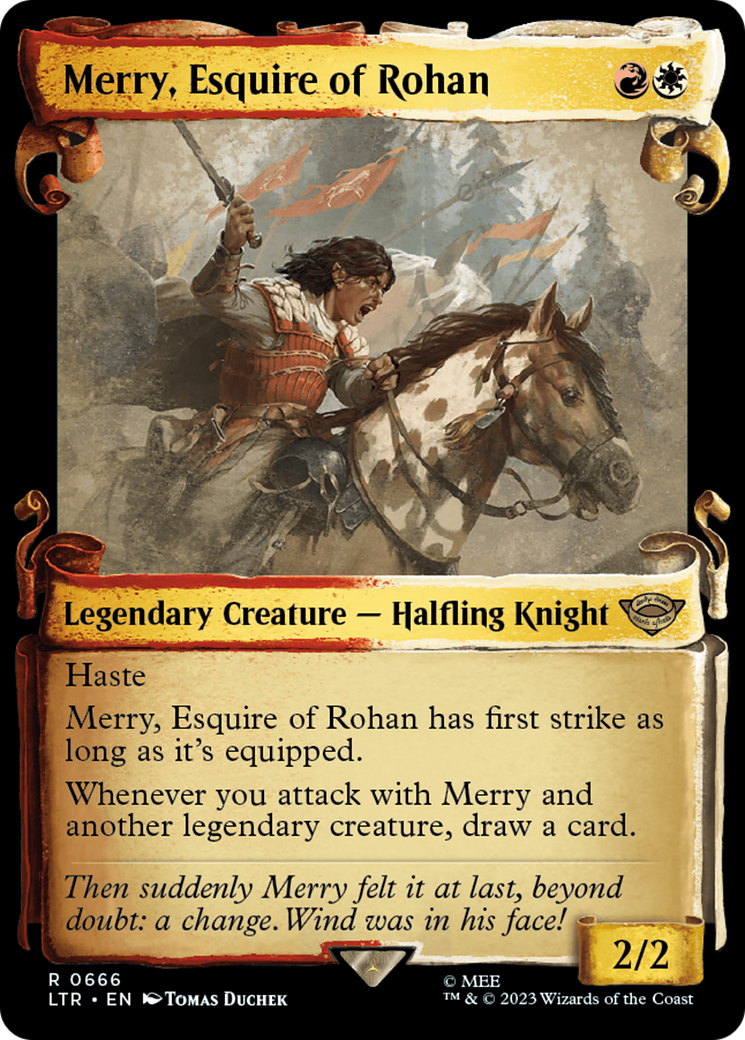 Merry, Esquire of Rohan [The Lord of the Rings: Tales of Middle-Earth Showcase Scrolls] | Mindsight Gaming