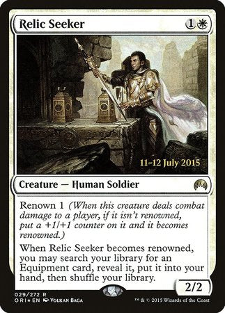 Relic Seeker [Magic Origins Promos] | Mindsight Gaming