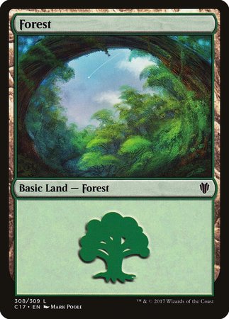 Forest (308) [Commander 2017] | Mindsight Gaming