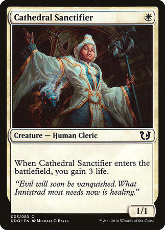 Cathedral Sanctifier [Duel Decks: Blessed vs. Cursed] | Mindsight Gaming