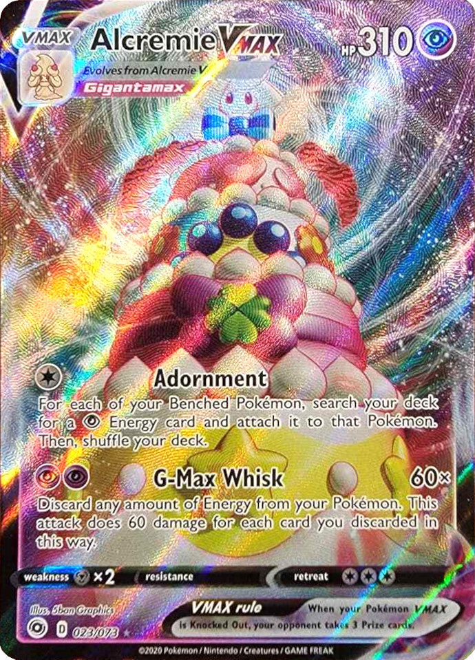 Alcremie VMAX (023/073) [Prize Pack Series One] | Mindsight Gaming