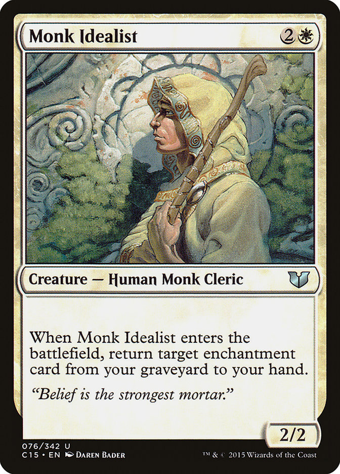 Monk Idealist [Commander 2015] | Mindsight Gaming
