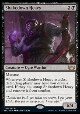 Shakedown Heavy (Promo Pack) [Streets of New Capenna Promos] | Mindsight Gaming