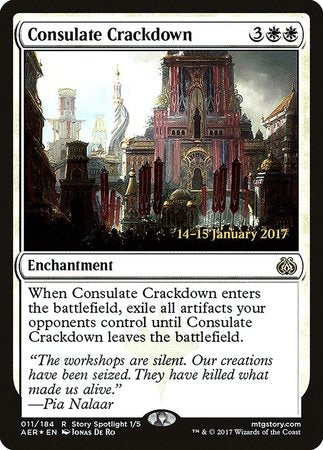 Consulate Crackdown [Aether Revolt Promos] | Mindsight Gaming