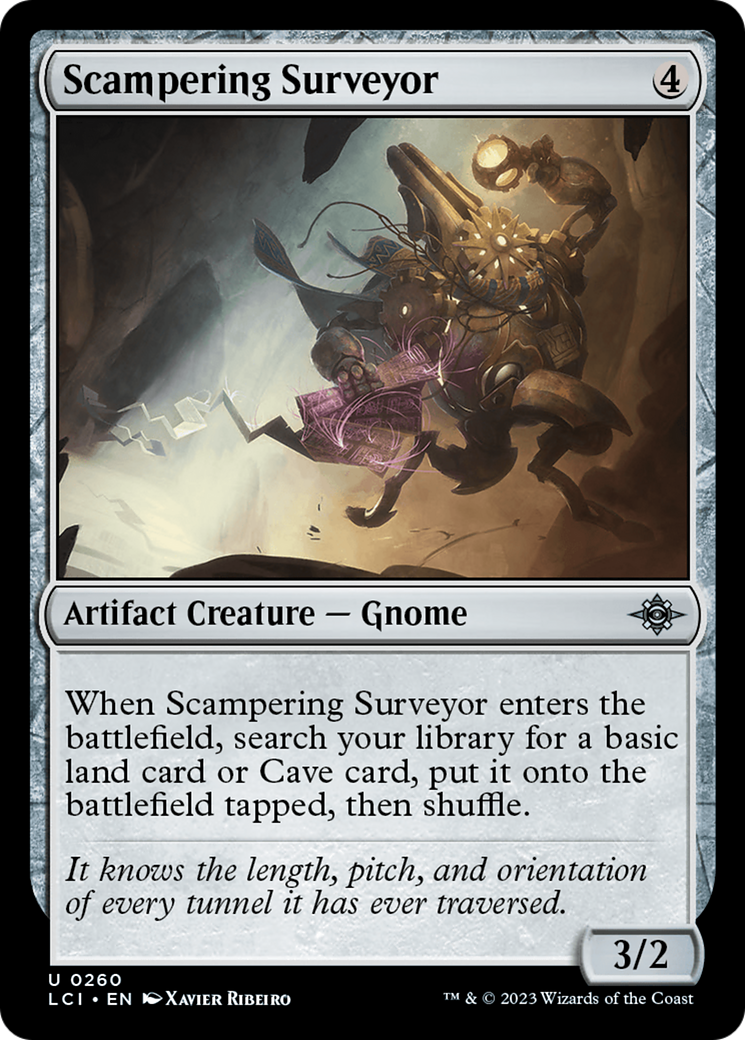 Scampering Surveyor [The Lost Caverns of Ixalan] | Mindsight Gaming