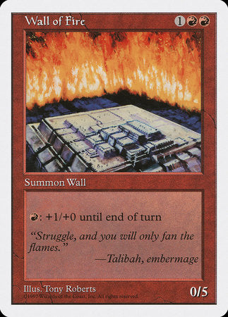 Wall of Fire [Fifth Edition] | Mindsight Gaming