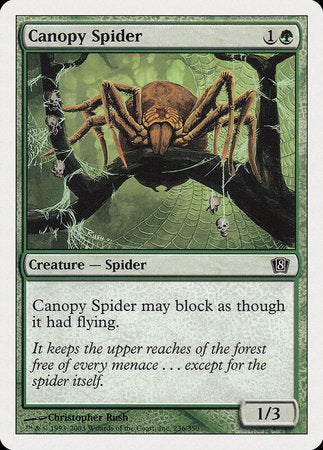 Canopy Spider [Eighth Edition] | Mindsight Gaming