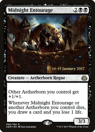 Midnight Entourage [Aether Revolt Promos] | Mindsight Gaming