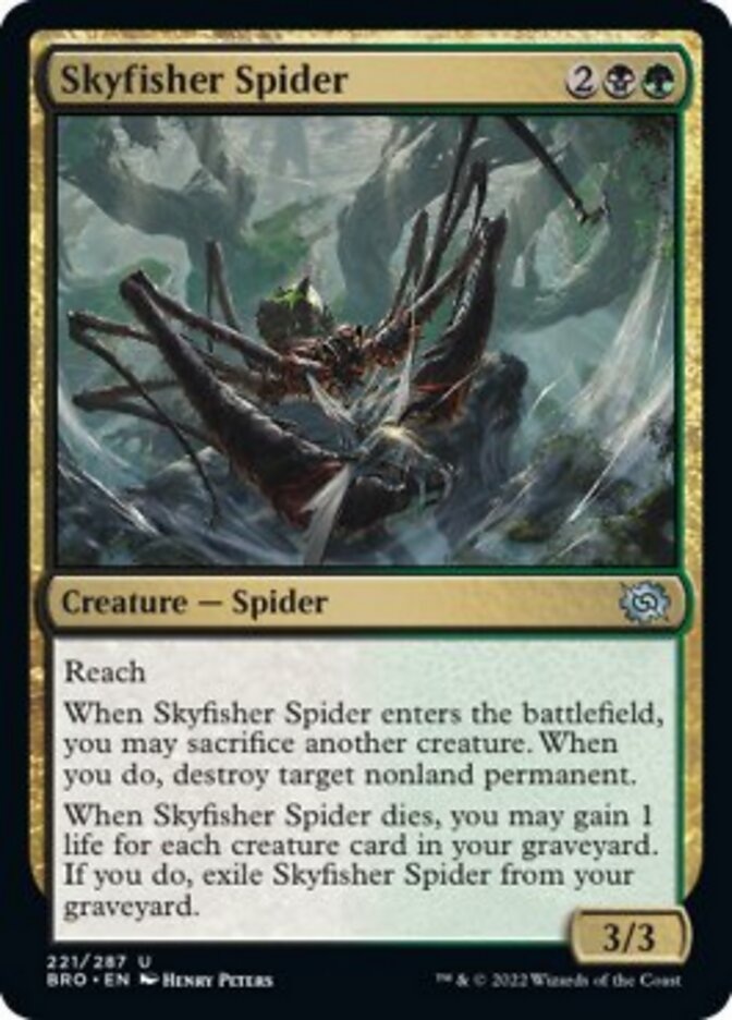 Skyfisher Spider [The Brothers' War] | Mindsight Gaming