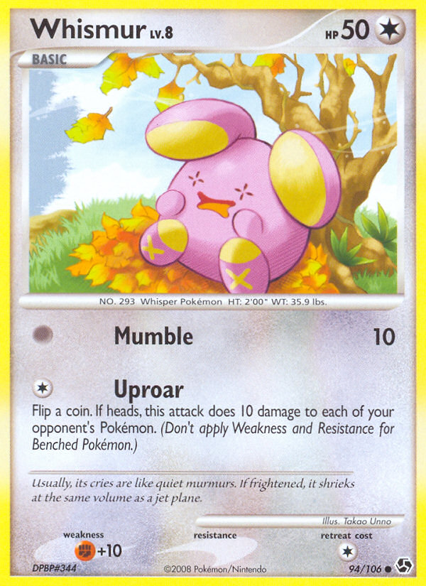 Whismur (94/106) [Diamond & Pearl: Great Encounters] | Mindsight Gaming
