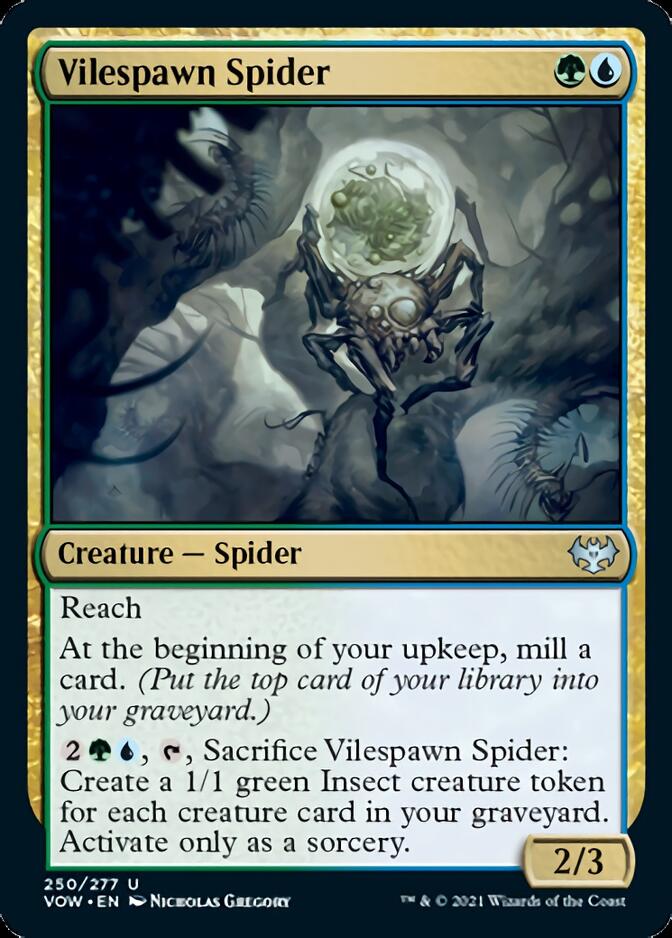 Vilespawn Spider [Innistrad: Crimson Vow] | Mindsight Gaming