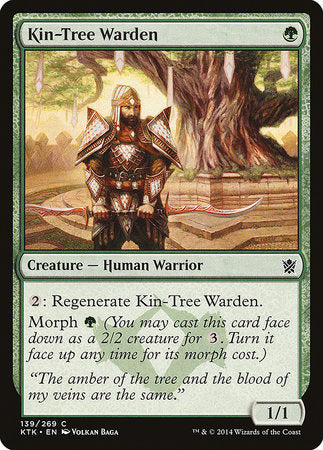 Kin-Tree Warden [Khans of Tarkir] | Mindsight Gaming