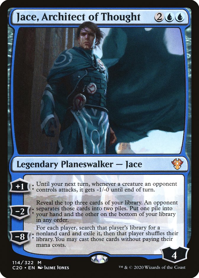 Jace, Architect of Thought [Commander 2020] | Mindsight Gaming
