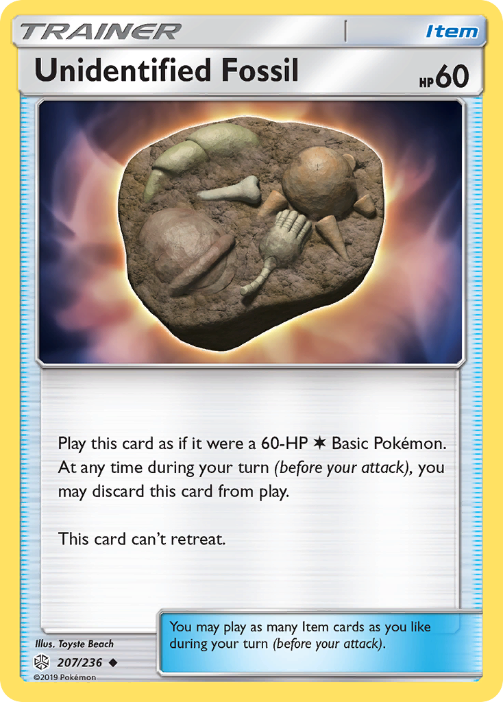 Unidentified Fossil (207/236) [Sun & Moon: Cosmic Eclipse] | Mindsight Gaming