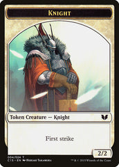Knight (004) // Elemental Shaman Double-Sided Token [Commander 2015 Tokens] | Mindsight Gaming