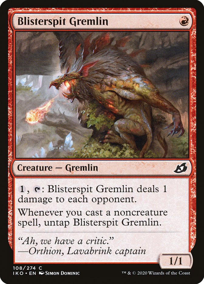 Blisterspit Gremlin [Ikoria: Lair of Behemoths] | Mindsight Gaming
