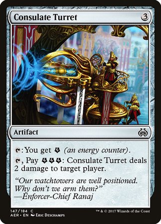 Consulate Turret [Aether Revolt] | Mindsight Gaming