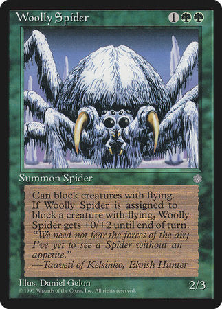 Woolly Spider [Ice Age] | Mindsight Gaming