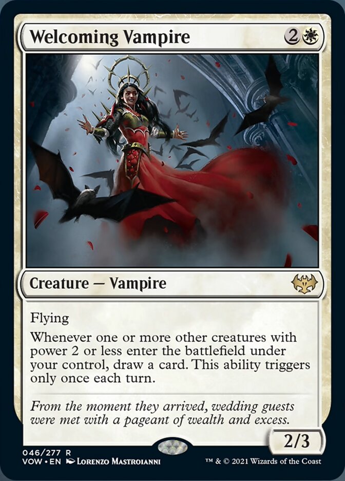 Welcoming Vampire [Innistrad: Crimson Vow] | Mindsight Gaming