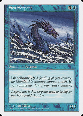 Sea Serpent [Fifth Edition] | Mindsight Gaming