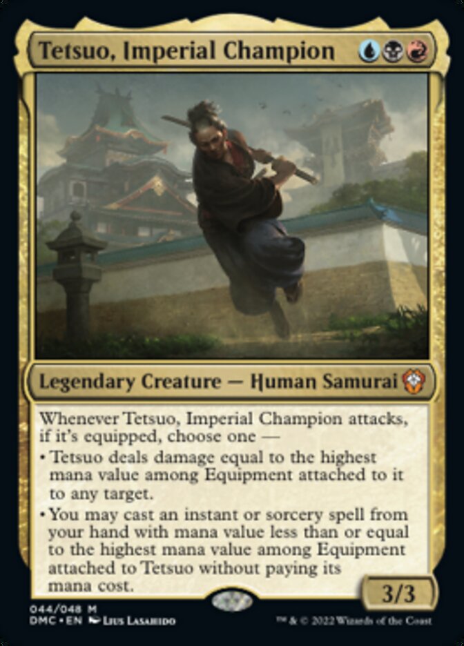 Tetsuo, Imperial Champion [Dominaria United Commander] | Mindsight Gaming
