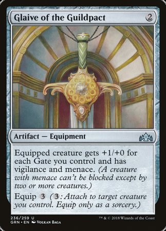 Glaive of the Guildpact [Guilds of Ravnica] | Mindsight Gaming