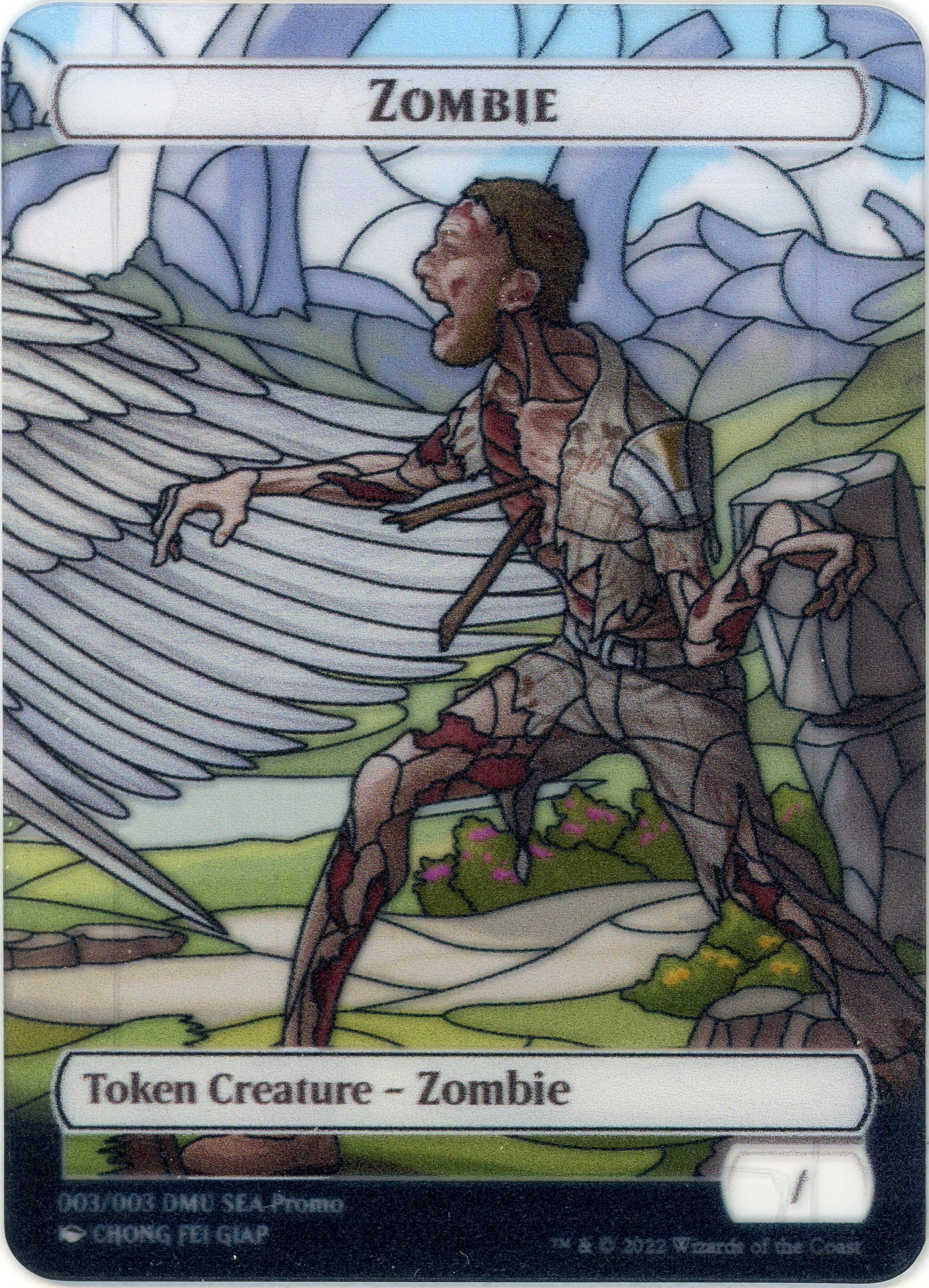 Zombie Token (SEA Exclusive) [Dominaria United Tokens] | Mindsight Gaming