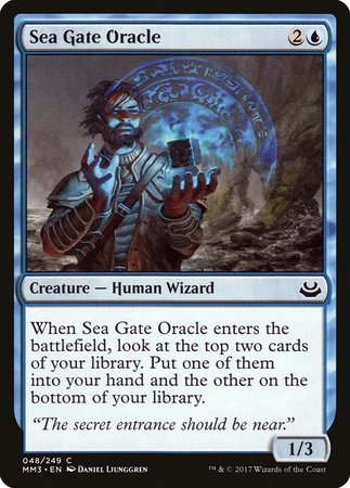Sea Gate Oracle [Modern Masters 2017] | Mindsight Gaming