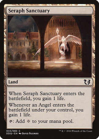Seraph Sanctuary [Duel Decks: Blessed vs. Cursed] | Mindsight Gaming